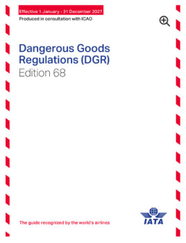 IATA Gefahrgutvorschriften 2027 68. englische Ausgabe Buch